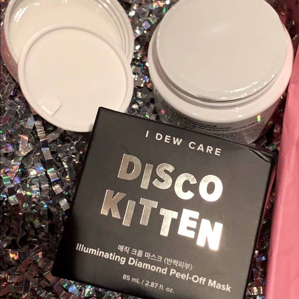 I Dew Care DISCO KITTEN Illuminating Diamond Peel Off Mask